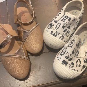 2 pairs of Toddler Shoes